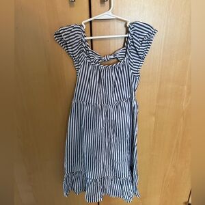 Old Navy Girl’s Navy Striped Summer Dress